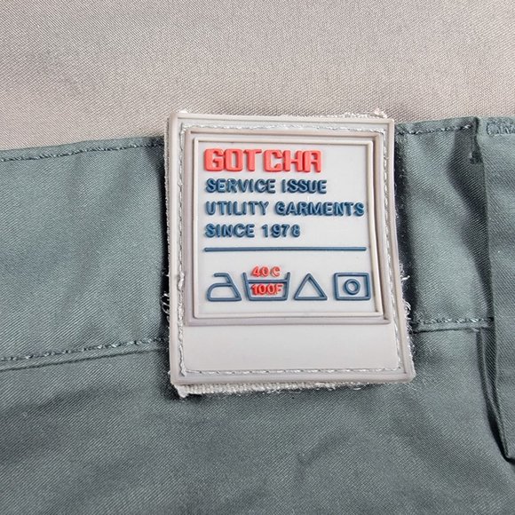 Gotcha Mens 36 Gray Hybrid Shorts Casual Athletic Outdoors Swimming Lightweight - Picture 3 of 9